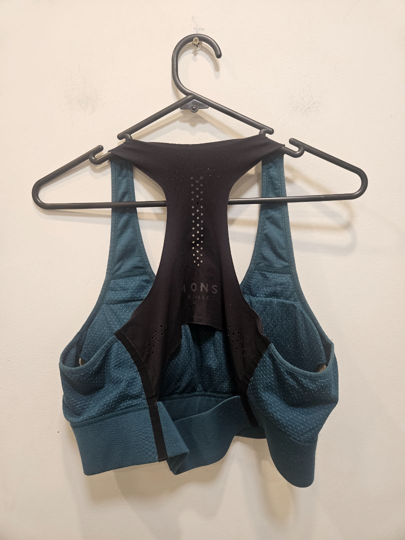 Teal Mons Royale Stratos Bra, XL