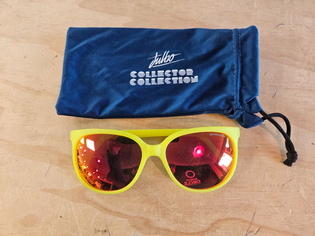 Yellow Julbo Sunglasses, One Size