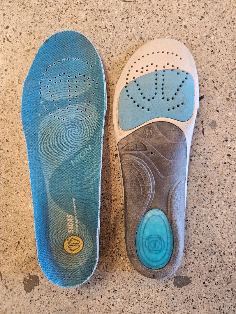 Blue Sidas 3Feet High Insoles, M