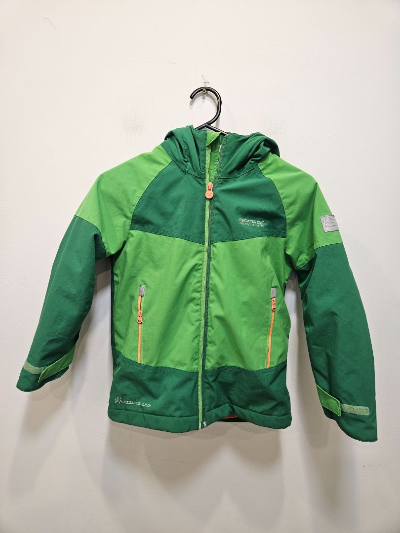 Green Regatta Waterproof Insulated Jacket, 7-8 YRS