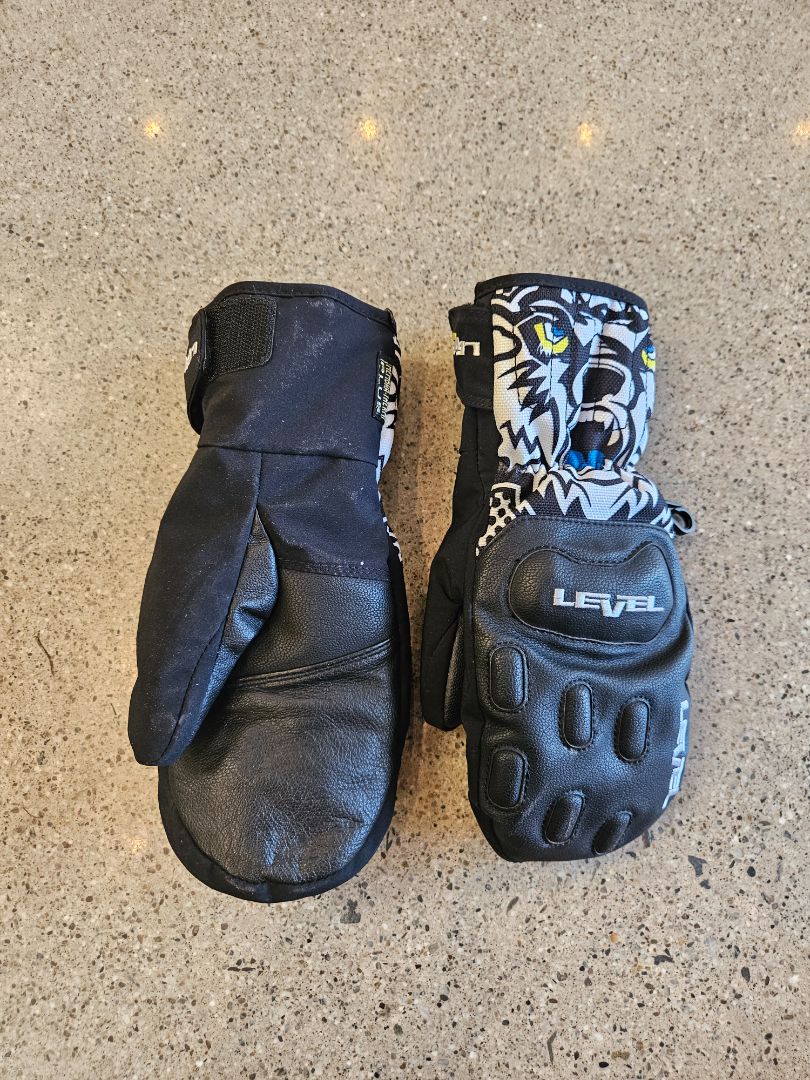 Black Level Junior Ski Mittens, 7 JR