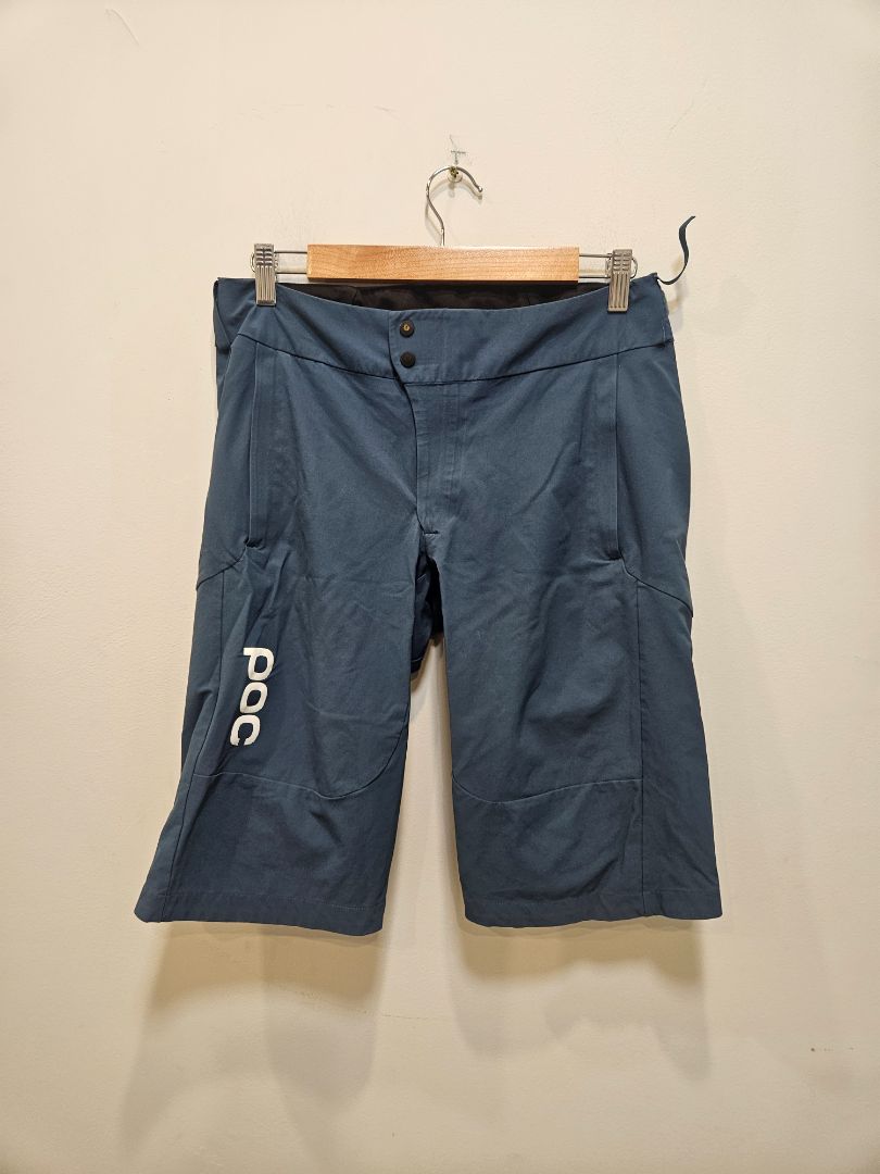 Navy Poc MTB Shorts, Medium
