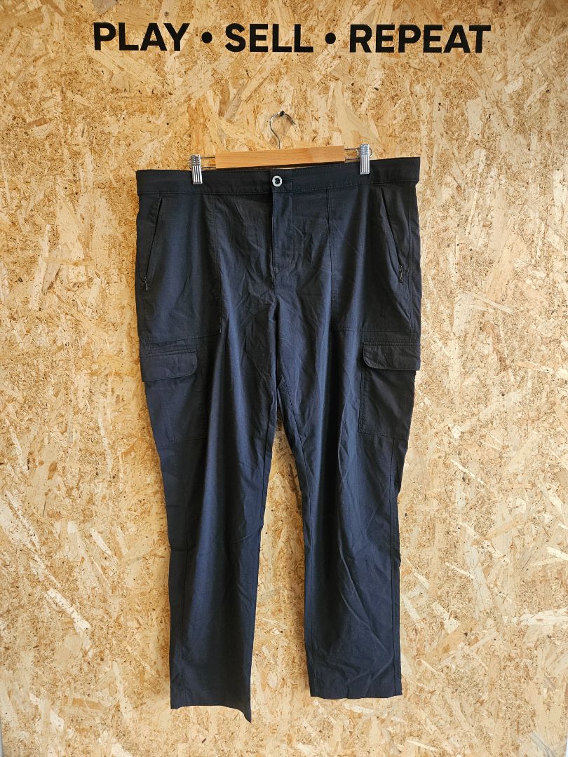 Black Kathmandu Hiking Cargo Pants, 16