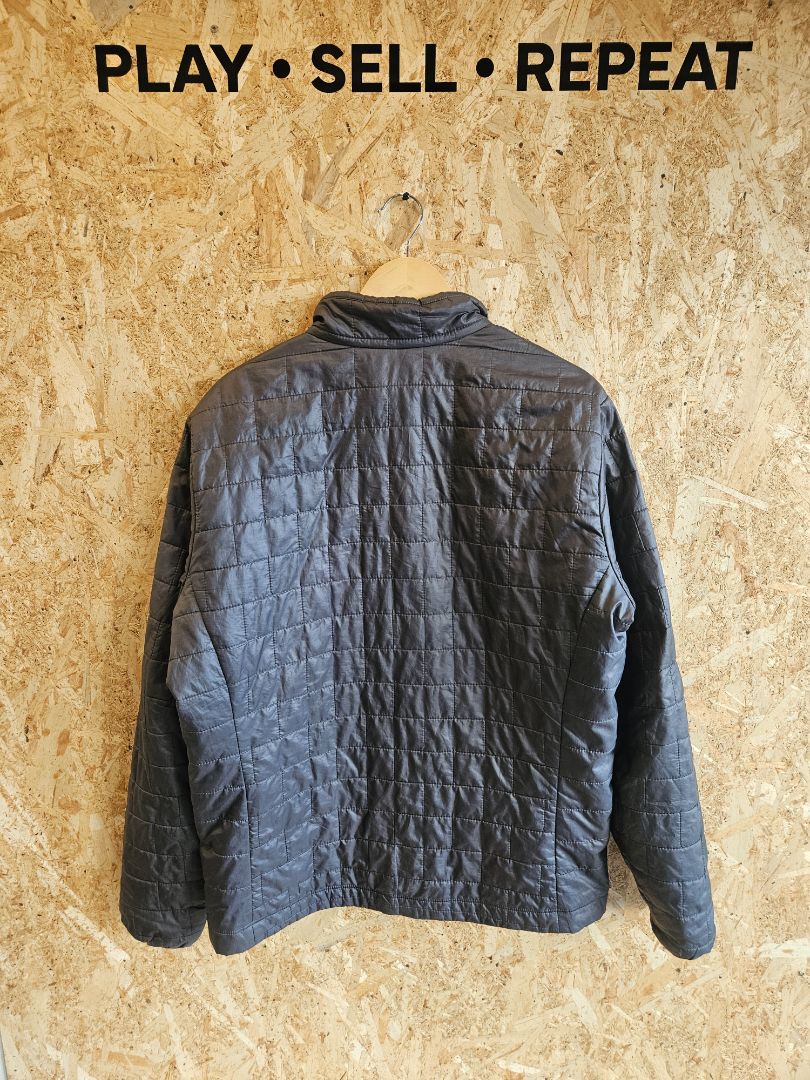Black Patagonia Nano Puff Jacket, L