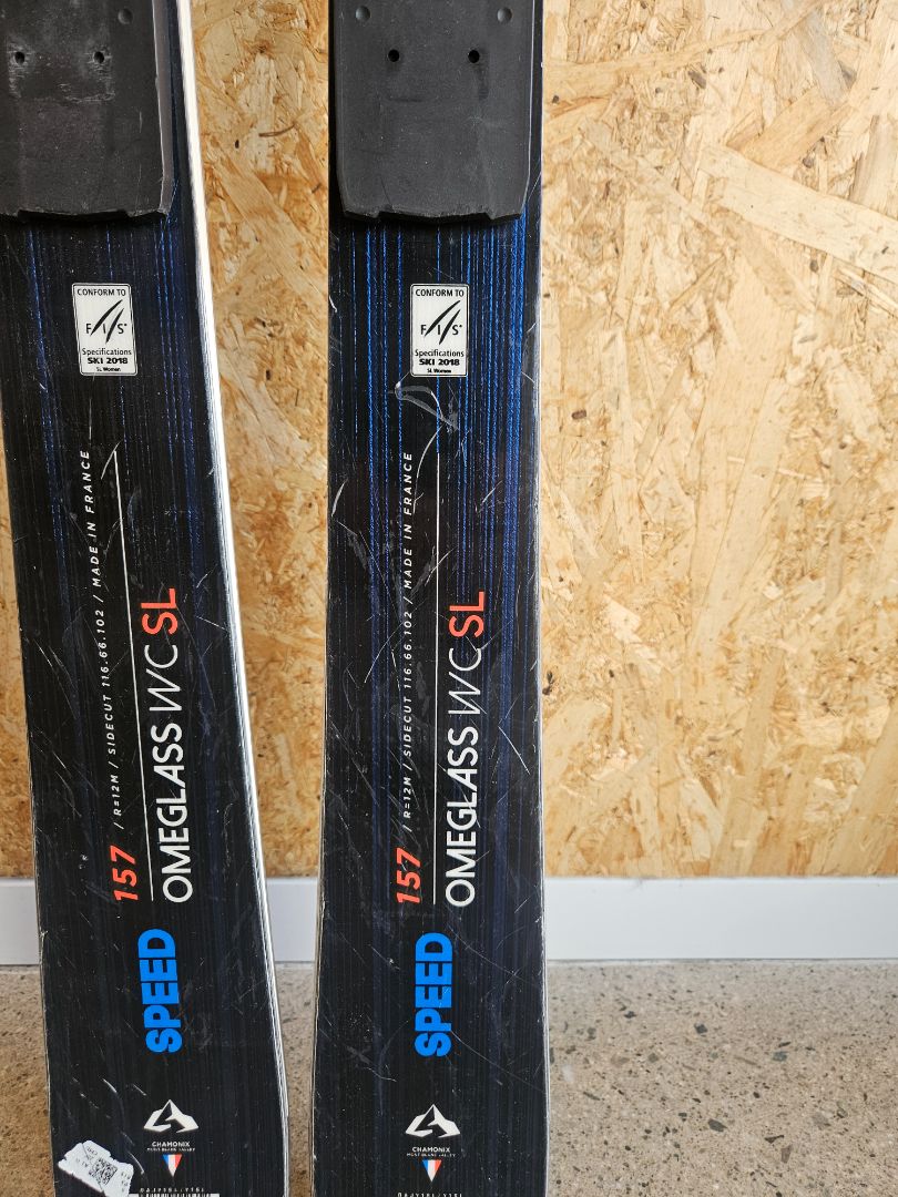 Black Dynastar Speed Omeglass WC SL, 157 cm
