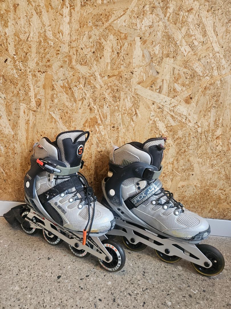 Silver SPE-X Inline Skates, EU 42