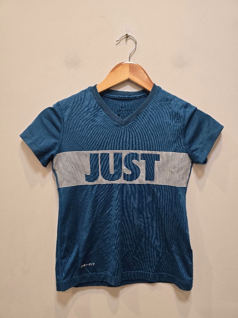 Blue Nike Womens T Shirt, XXS