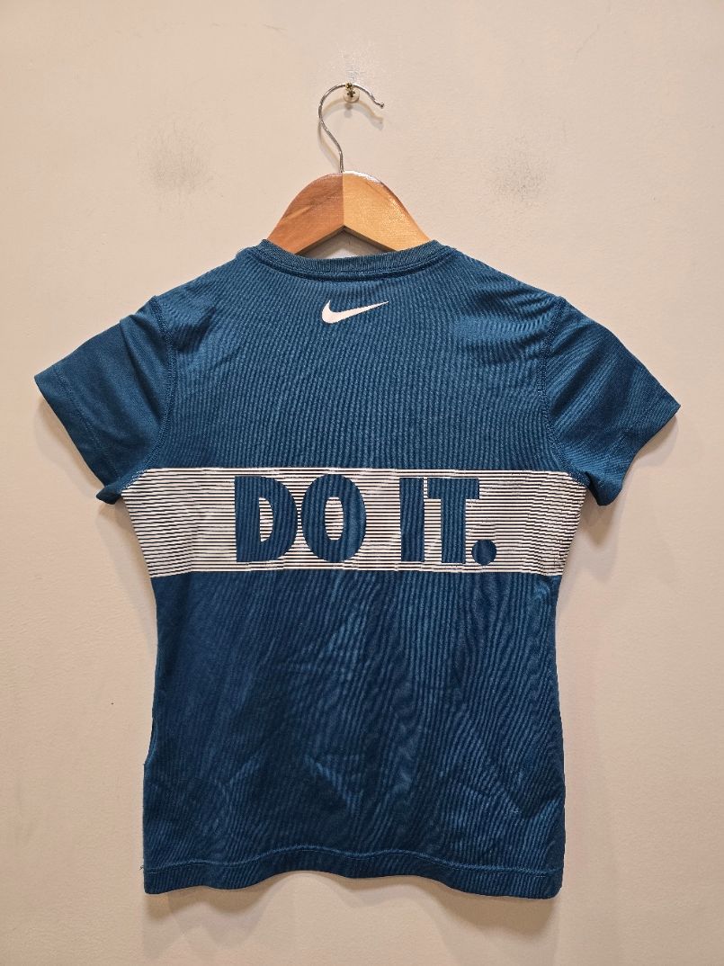 Blue Nike Womens T Shirt, XXS