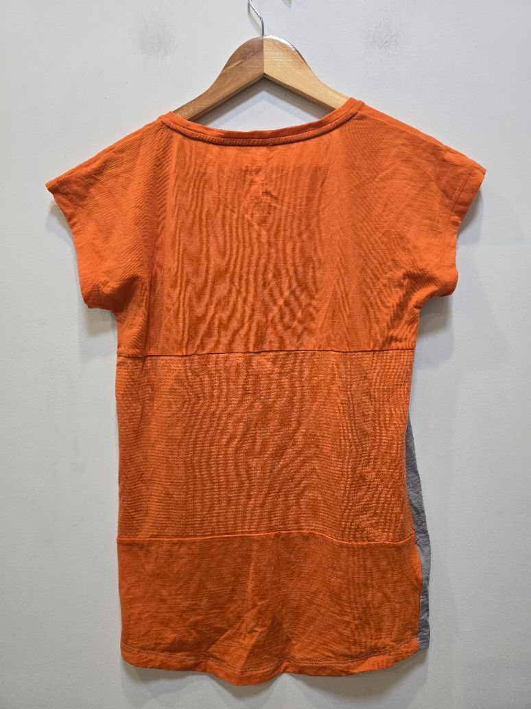 Grey & Orange Mons Royale Womens T Shirt, S
