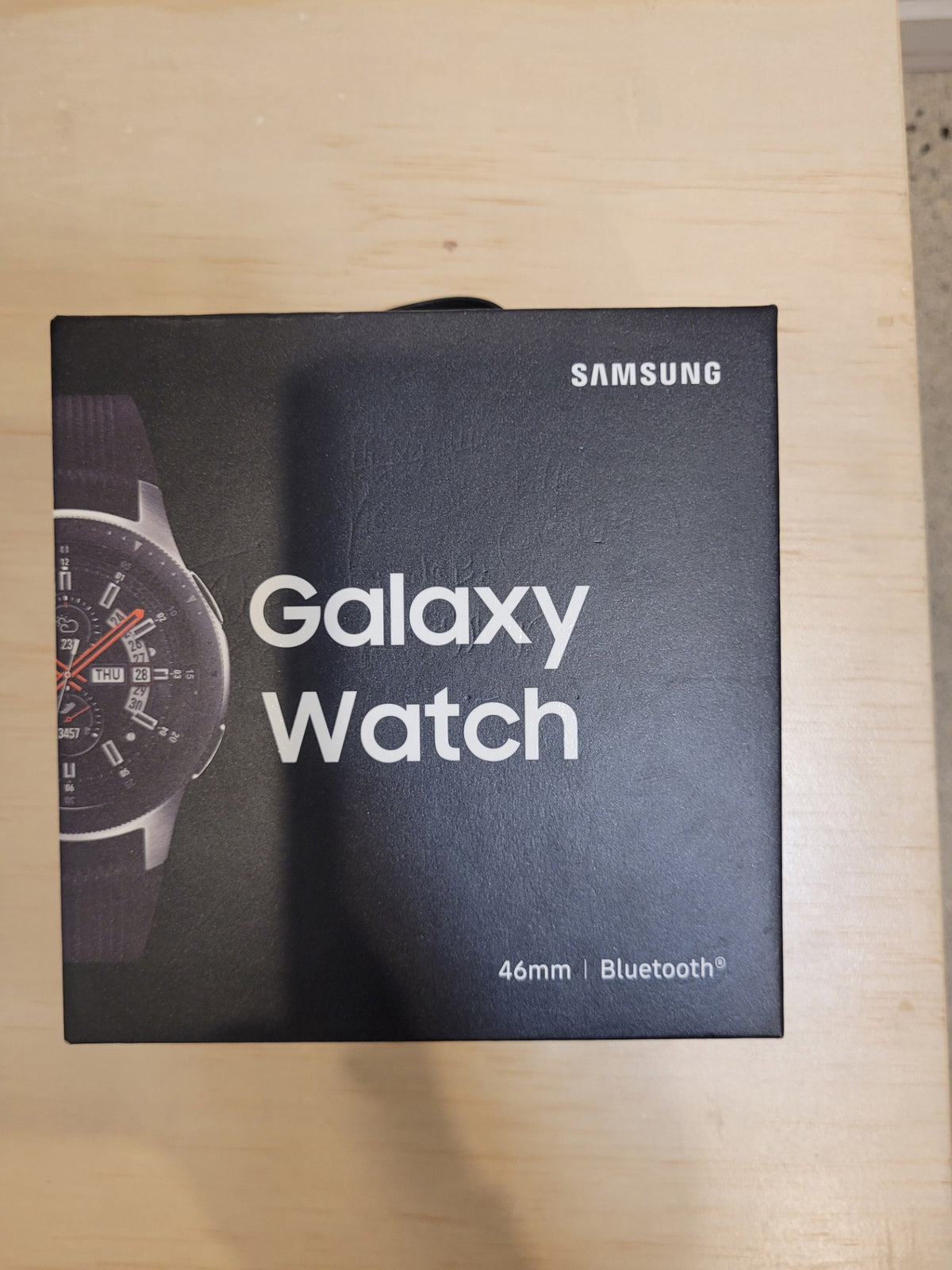 Silver Samsung Galaxy Watch 46mm Bluetooth (SM-R800), 46mm