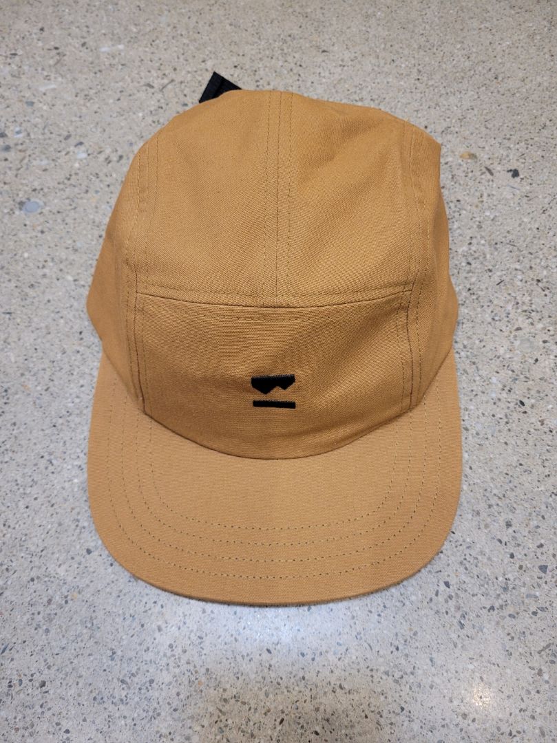 Tan Mons Royale Ridgeline 5 Panel Cap, One Size