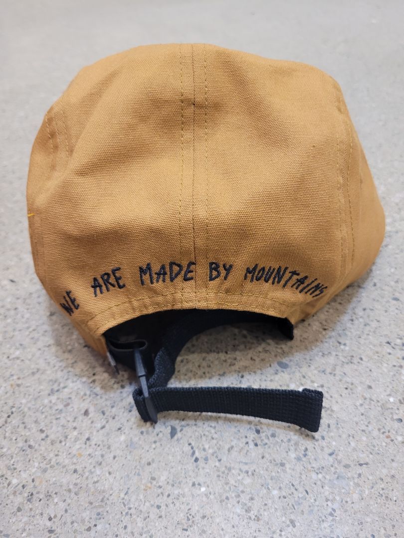 Tan Mons Royale Ridgeline 5 Panel Cap, One Size
