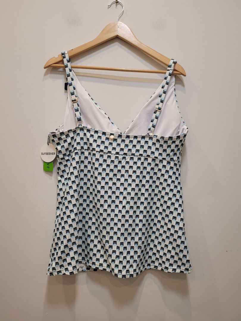 Blue Sunseeker Palazzo D/DD-E Singlet Tankini Top, 18 D-E