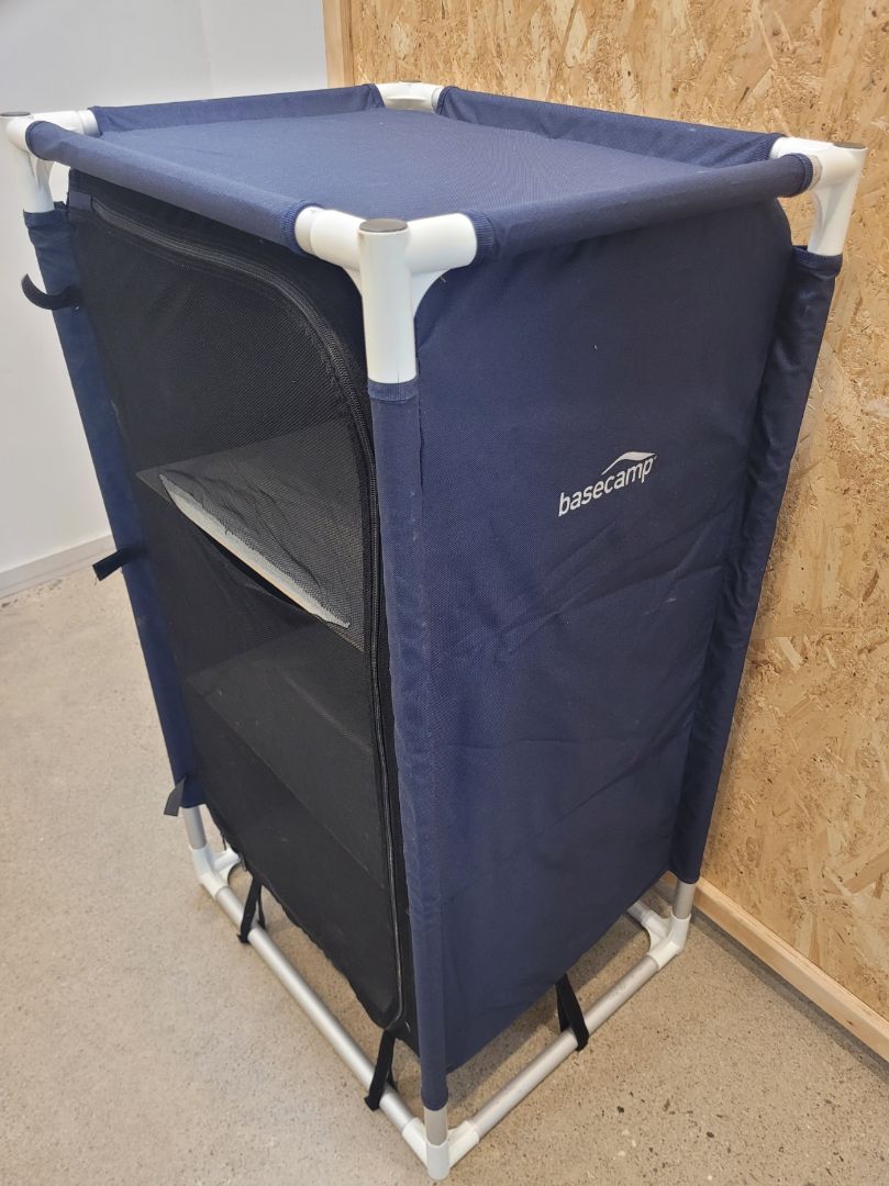 Blue Basecamp 3-Shelf Camping Cupboard