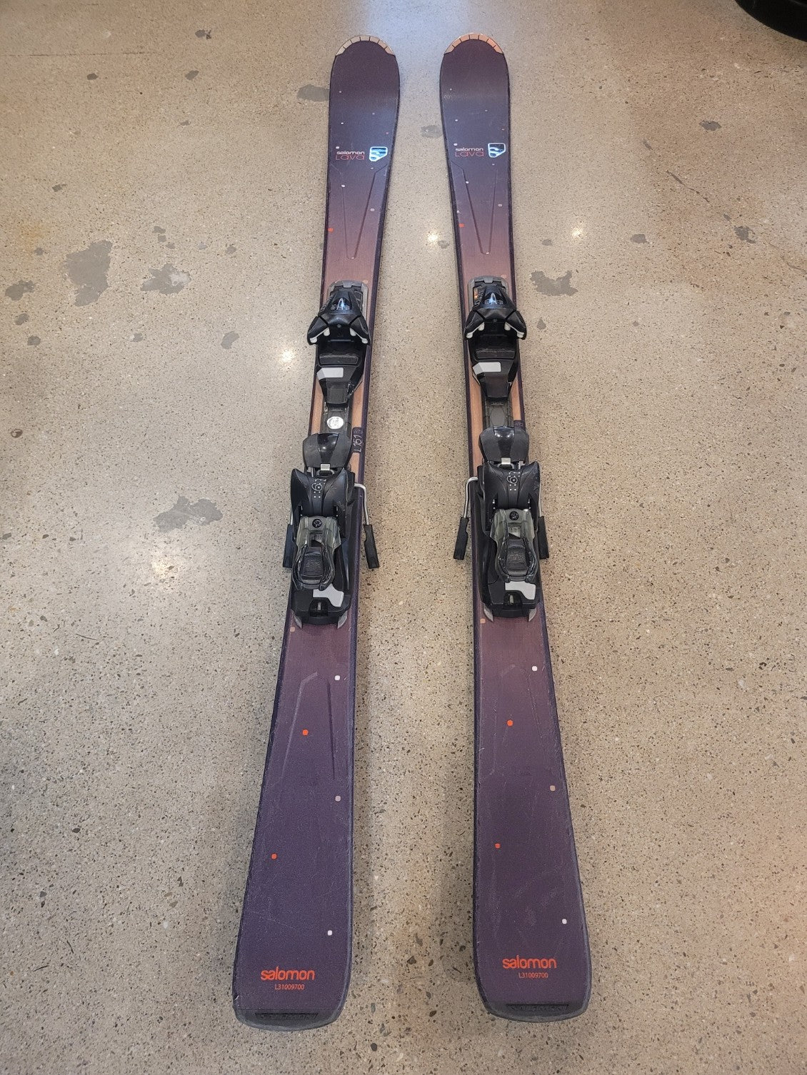 Purple Salomon Origins Lava, 151 cm