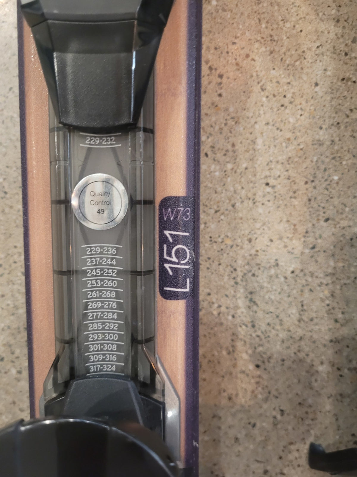 Purple Salomon Origins Lava, 151 cm