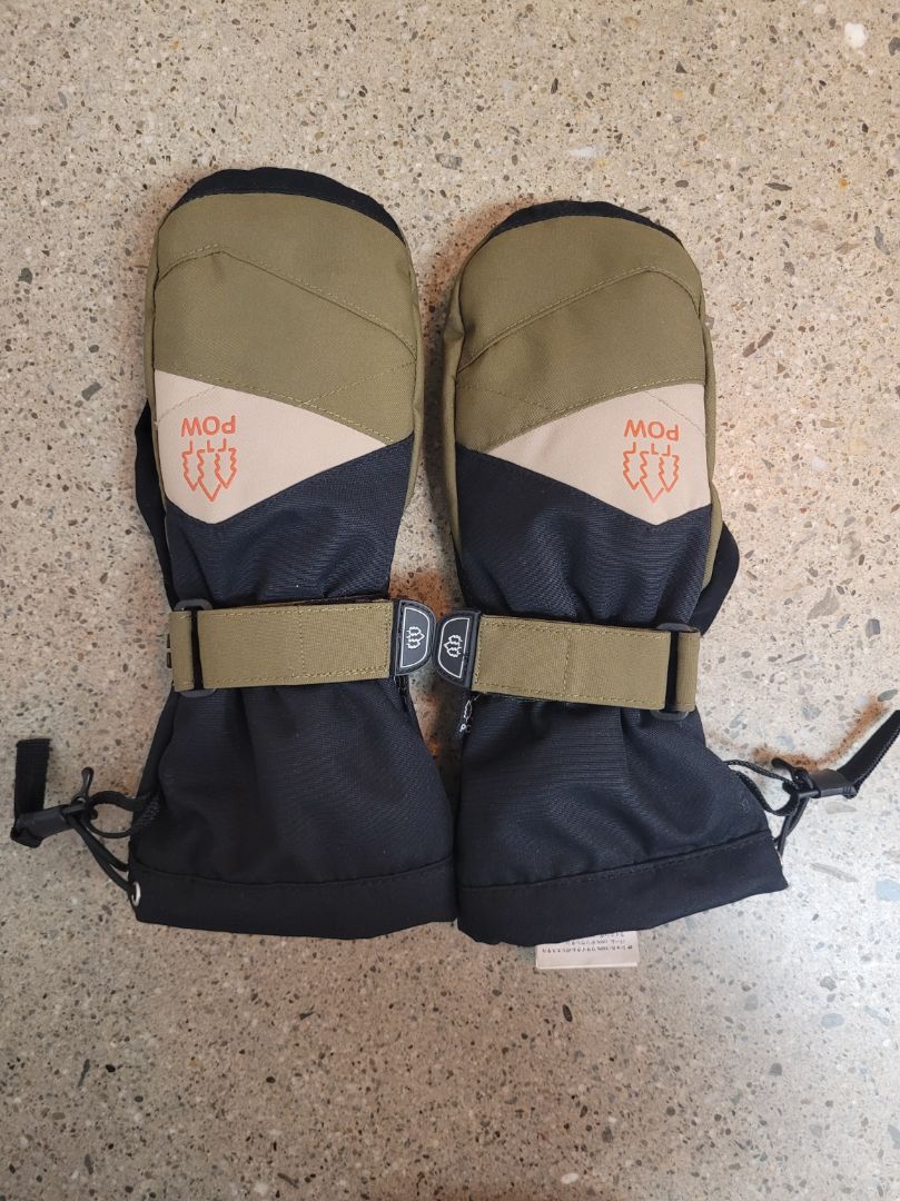 Olive POW Ascend Mitt, Youth 14