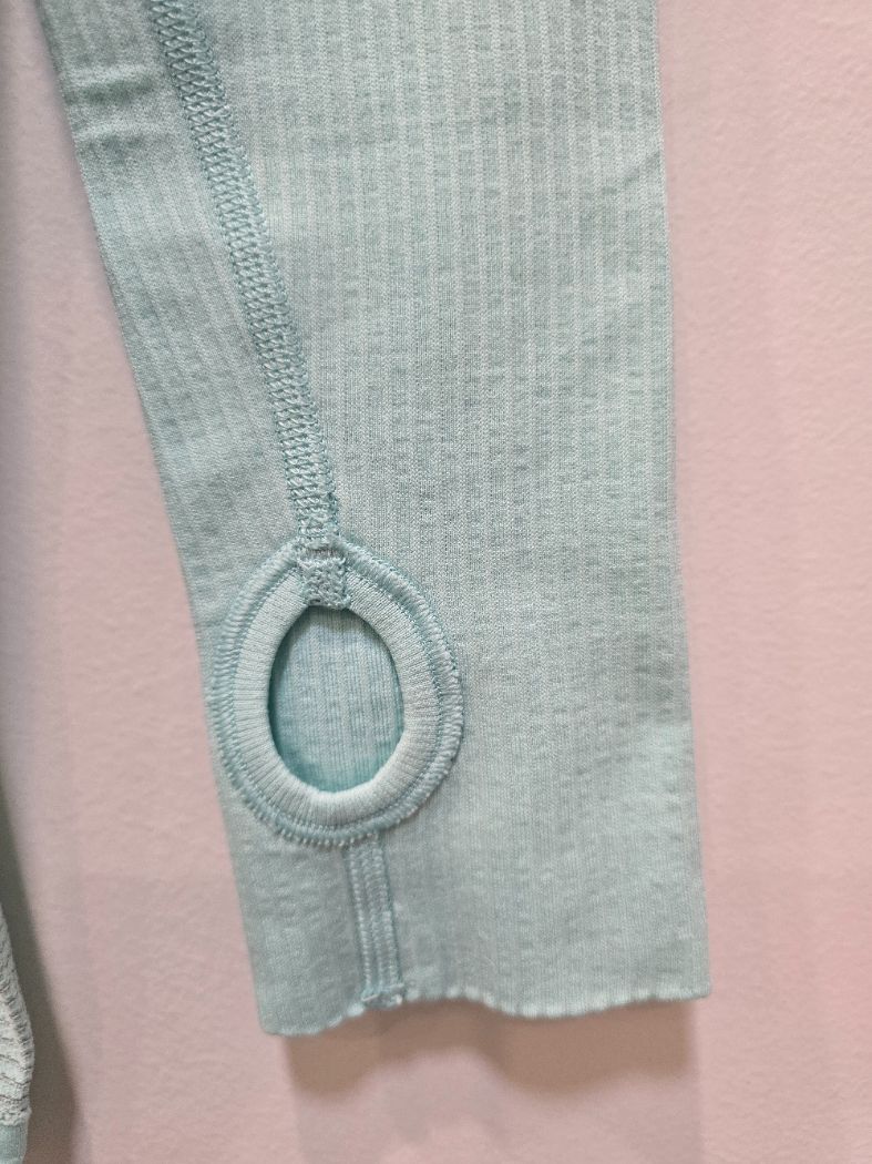 Mint Green Lululemon Womens Long Sleeve, M