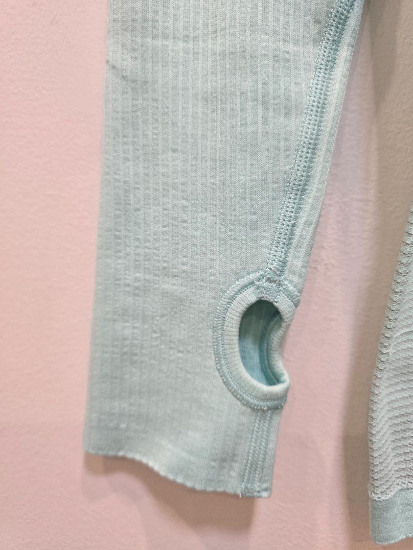 Mint Green Lululemon Womens Long Sleeve, M