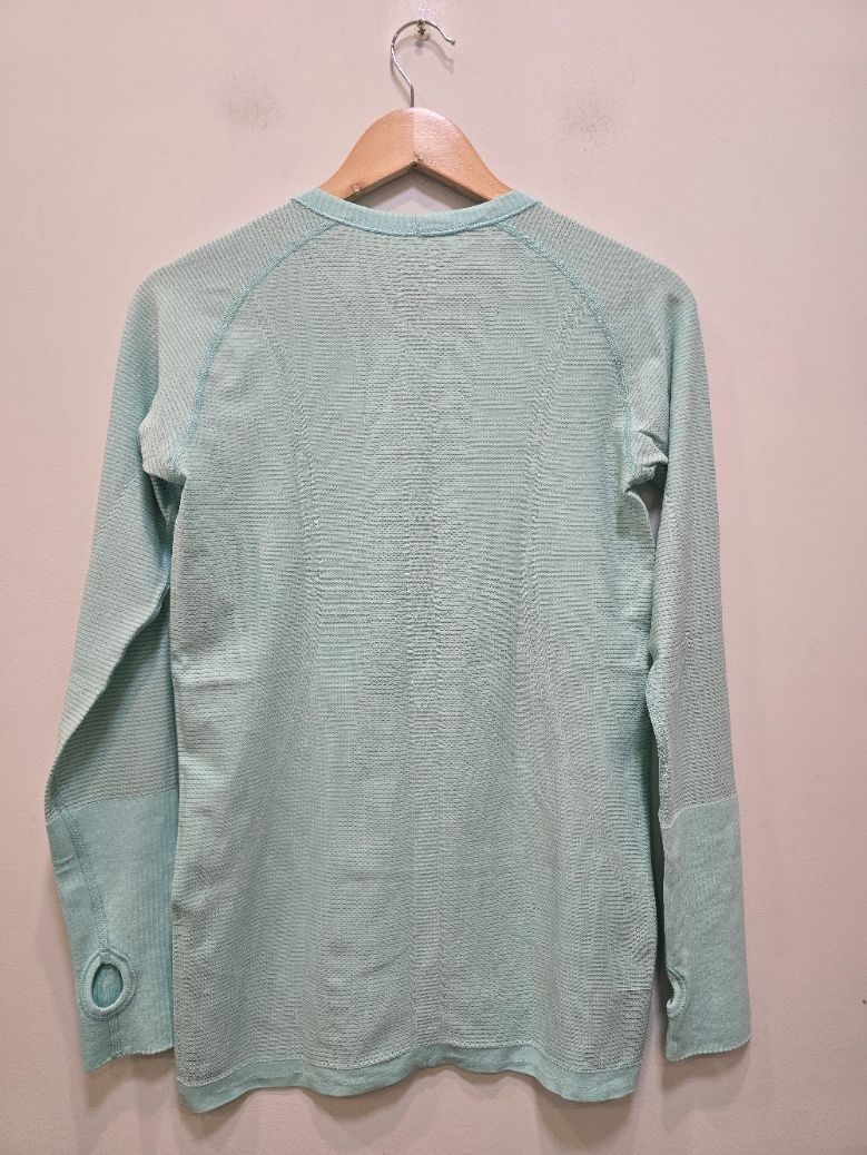 Mint Green Lululemon Womens Long Sleeve, M