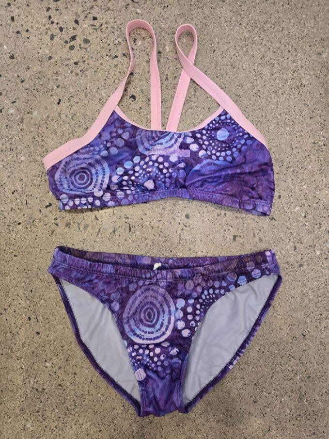 Lilac Aquadiva Women's Two Piece, S