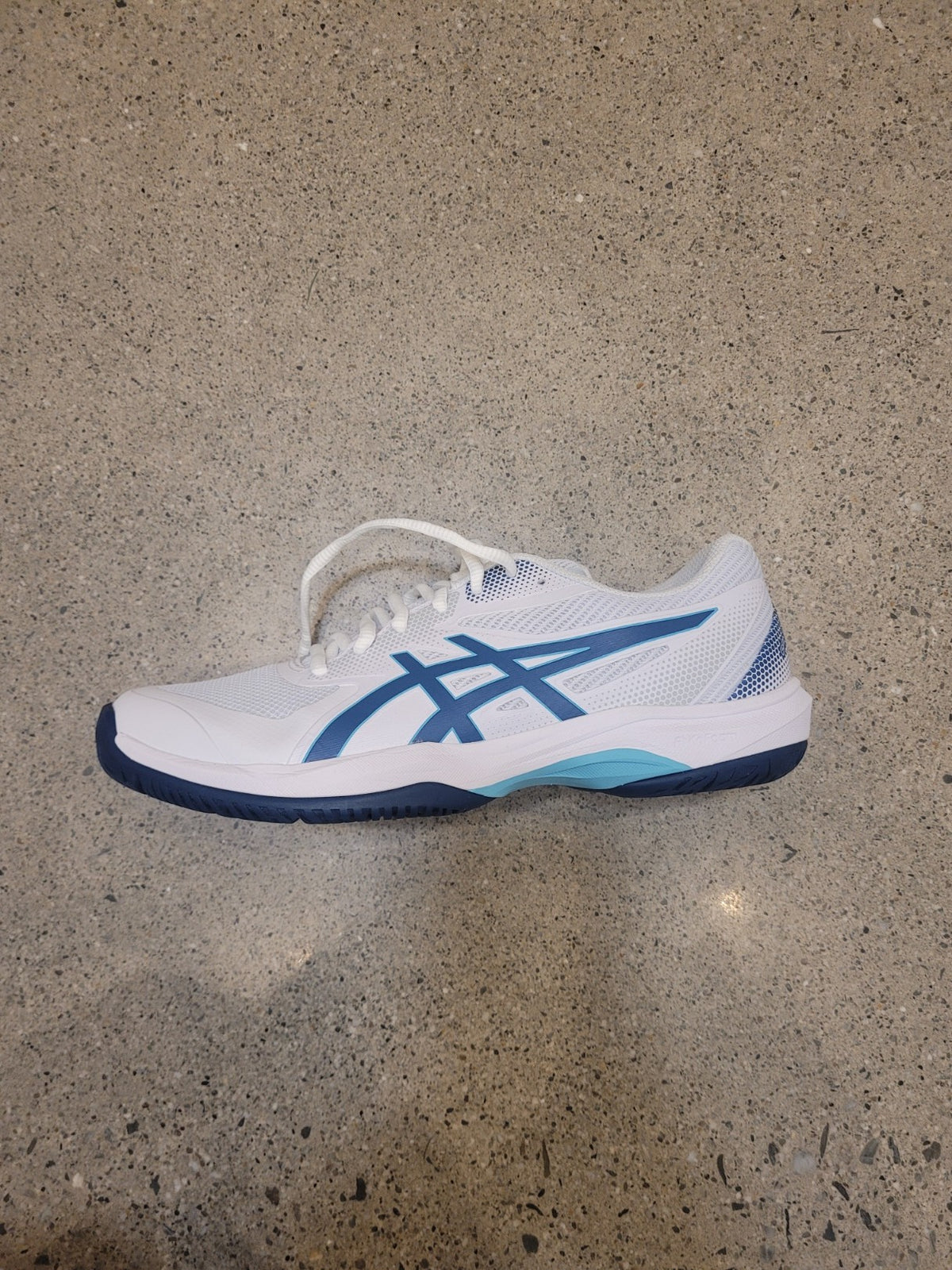 White Asics Court Shoes, EU 42 / US 8.5
