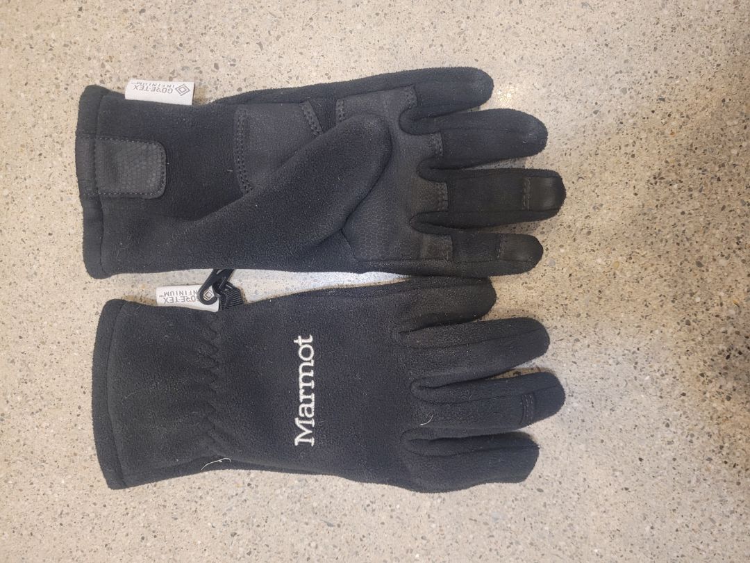 Black Marmot Infinium Windstopper Gloves, S/M