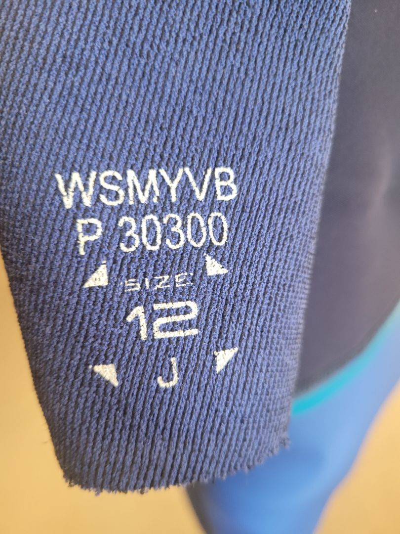 Blue Rip Curl E6 Full Wetsuit, 12