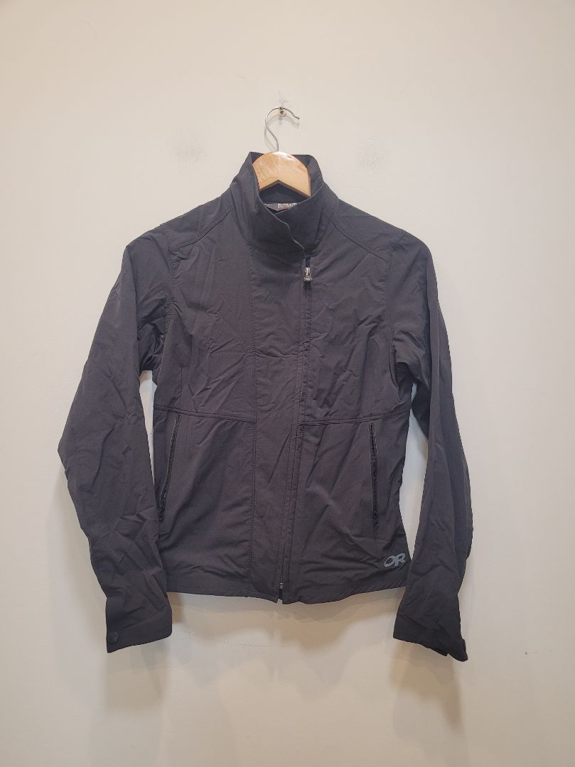 Black Outdoor Research Softshell Jacket, XS