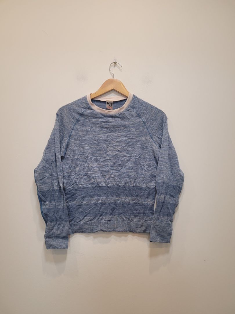 Blue Kari Traa Long-Sleeve Base Layer, XS/S