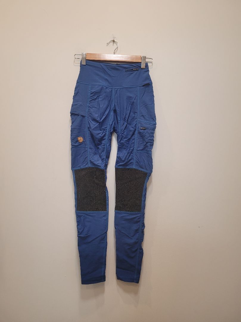 Blue Fjällräven Abisko Trekking Tights, Women's XXS