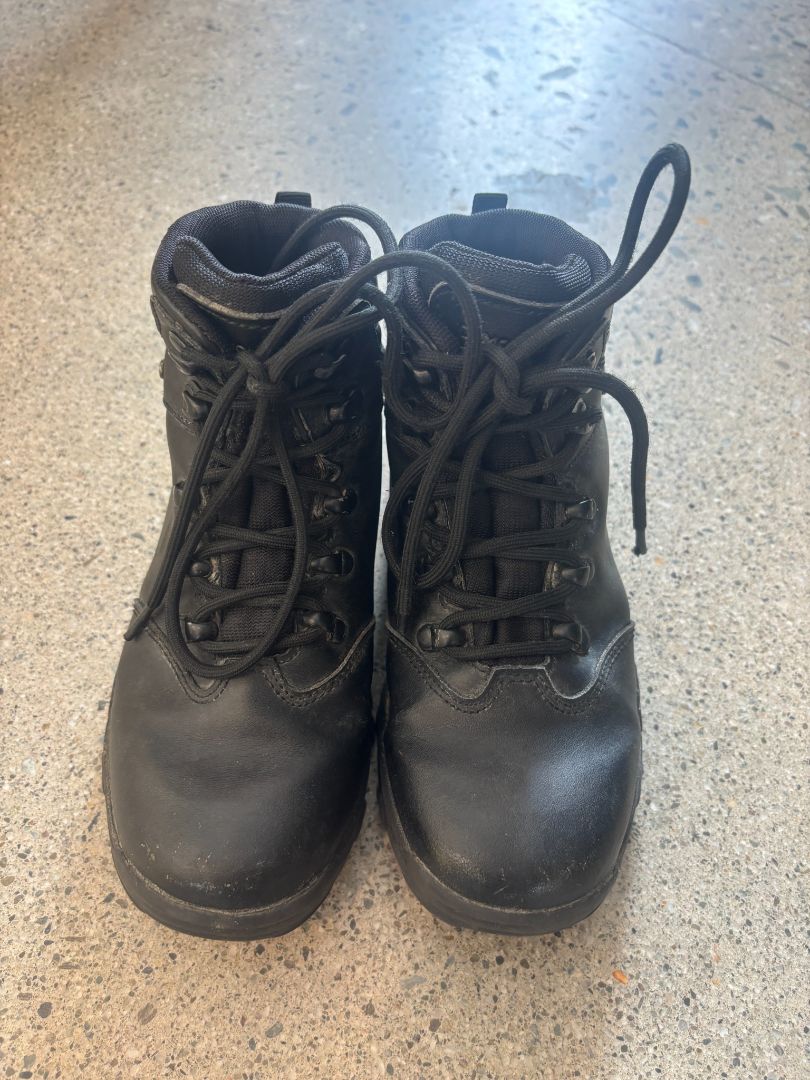 Black SODRY Kids Hiking Boots, EU 34