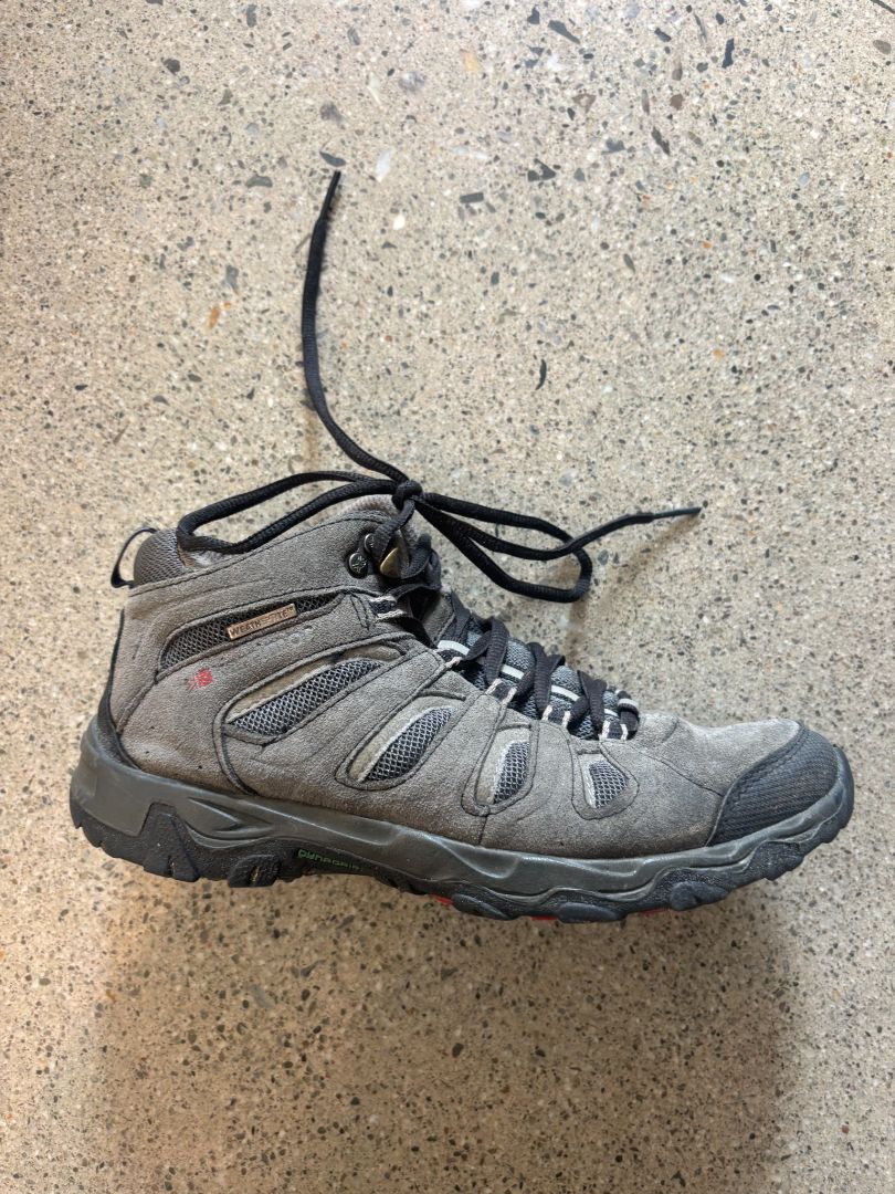 Grey/Red Karrimor Mount Mid Hiking Boots, EU 37