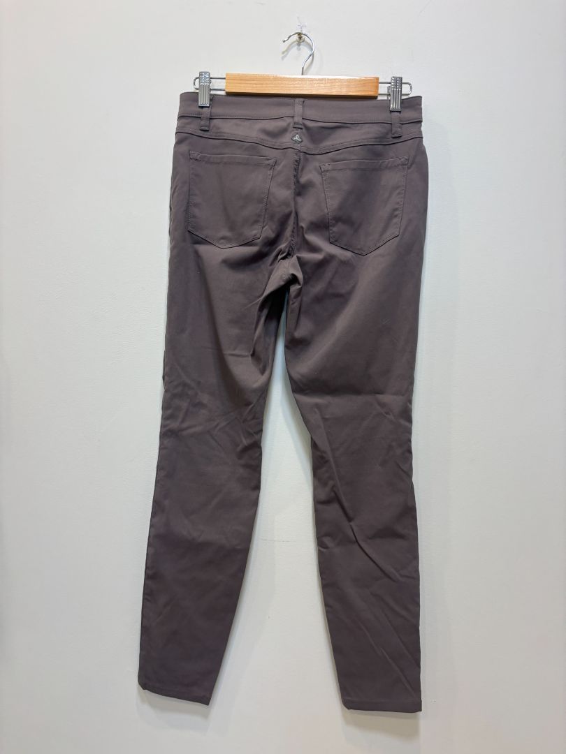 Taupe Prana Slim Pants, 6 Short