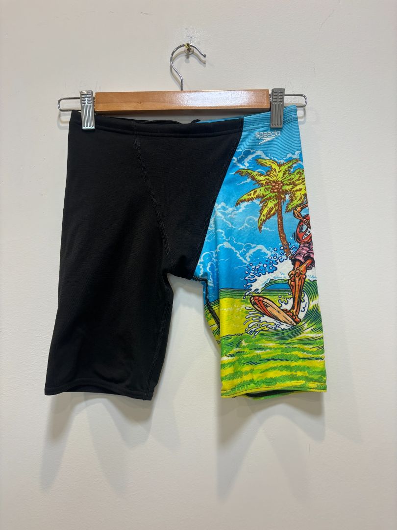 Black / Multi Speedo Boys' Swim Jammers, 10