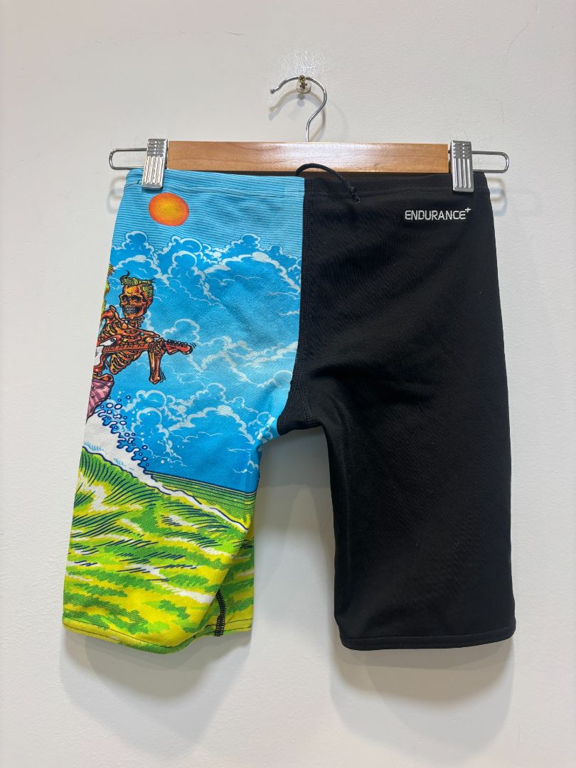 Black / Multi Speedo Boys' Swim Jammers, 10