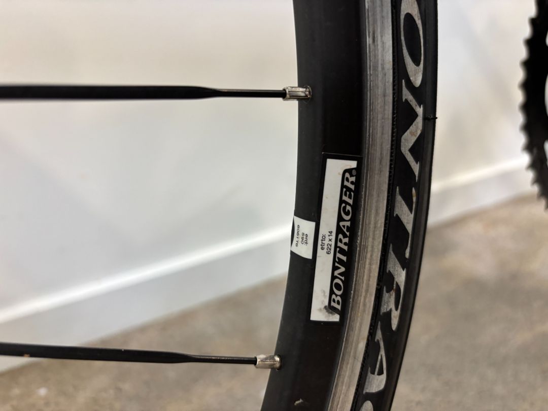 White/Blue Trek Madone 4.5 Women's Road Bike, 52 cm