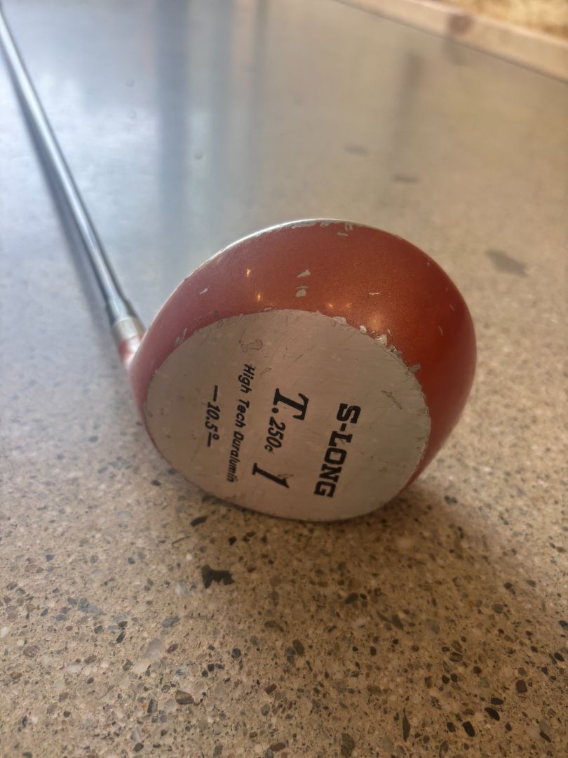 Red / Black S-Long Golf Driver, Standard