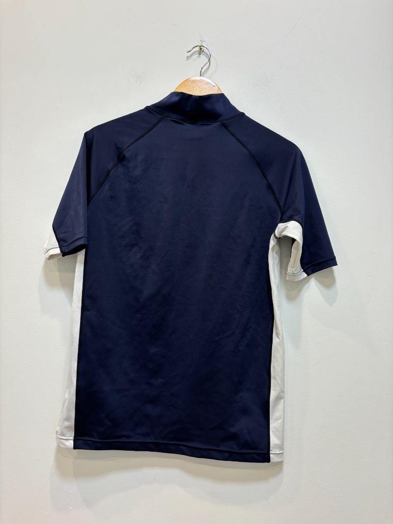 Navy / White Polo Sports Rash Guard, L