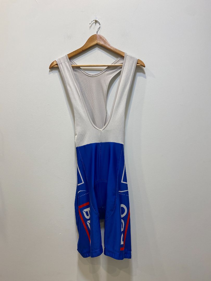 Blue  Bib shorts, L
