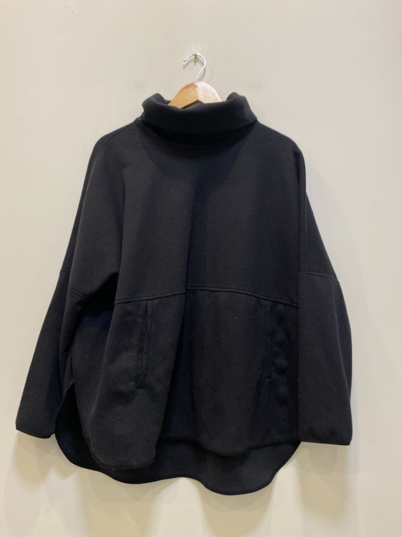 Black The North Face Fleece Pullover, M