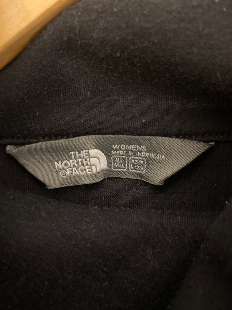 Black The North Face Fleece Pullover, M