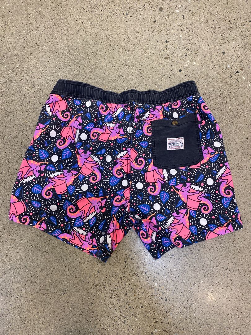Patterned Party Pants Shorts, XL