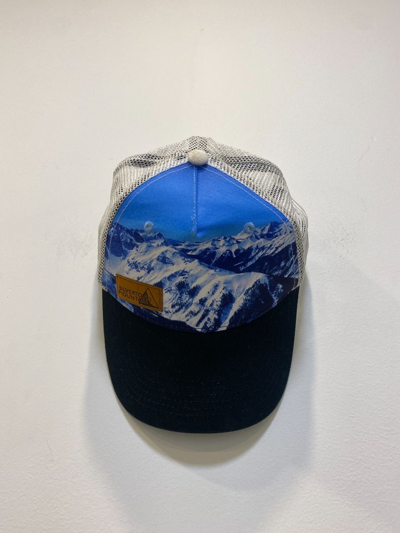 Blue Silverton Mountain Trucker Cap, One Size