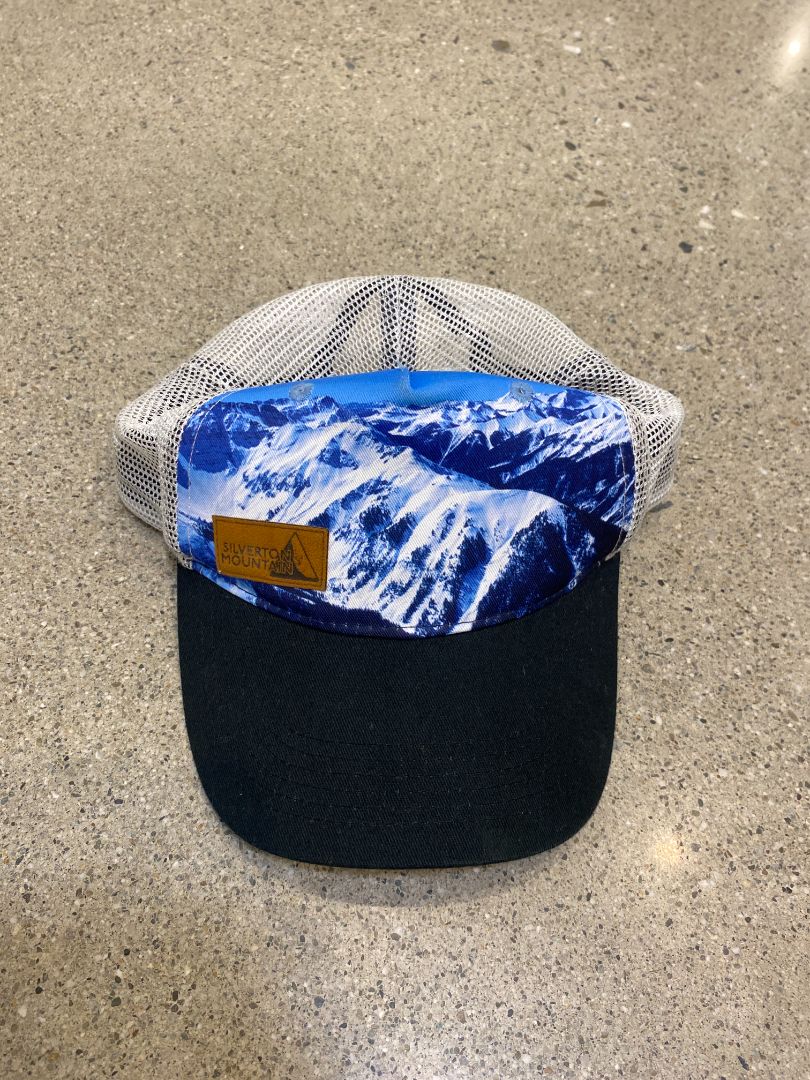 Blue Silverton Mountain Trucker Cap, One Size