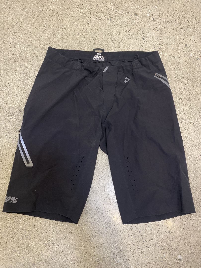Black 100% CEllium MTB Shorts, 36