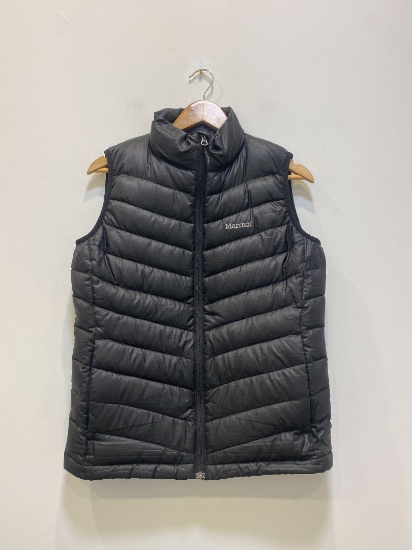 Black Marmot 800 Fill Down Vest, M