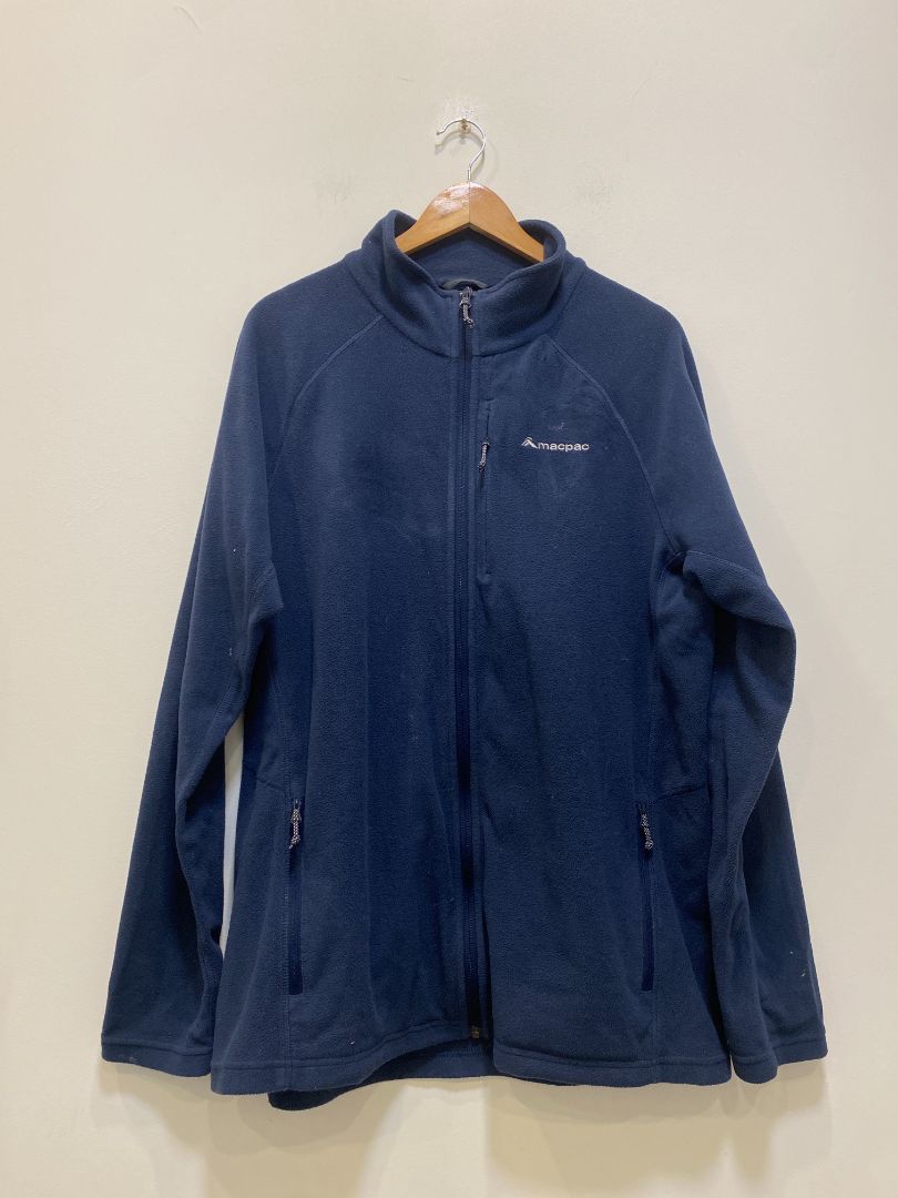 Blue Macpac Fleece Jacket, XL