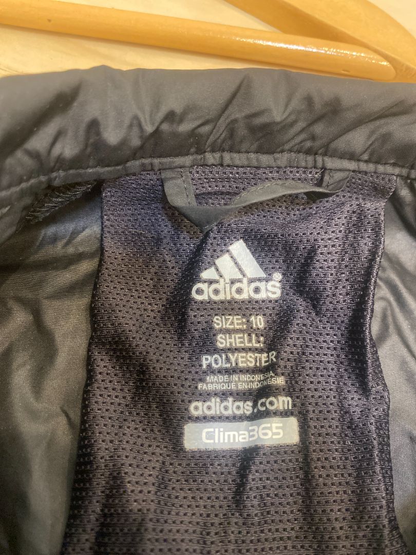 Black Adidas Running Jacket, Womens 10