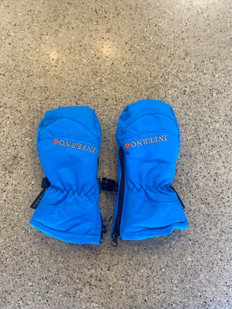 Blue Infantino Baby Snow Mittens, 0-2Y